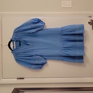 Marie Oliver Cotton and Silk Dress